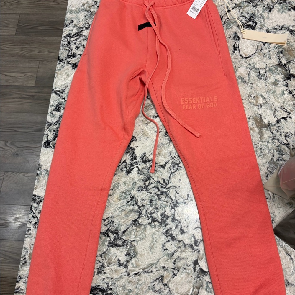 Fear of God Essentials Coral Joggers